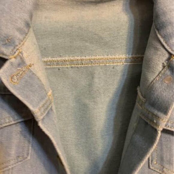 Ladies size XL Denim Jacket Saturday July 13, 1977 Lynard Skynard - Picture 6 of 7